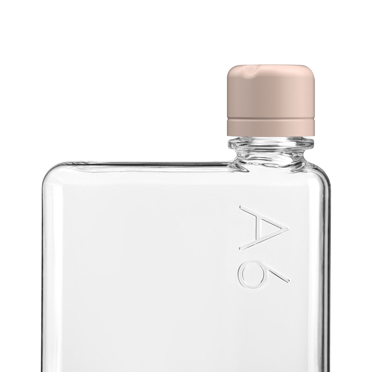 memobottle Ensemble SLIM (corail pâle) – Bouteille, manchon et memobottle Ensemble SLIM (corail pâle) – Bouteille, manchon et