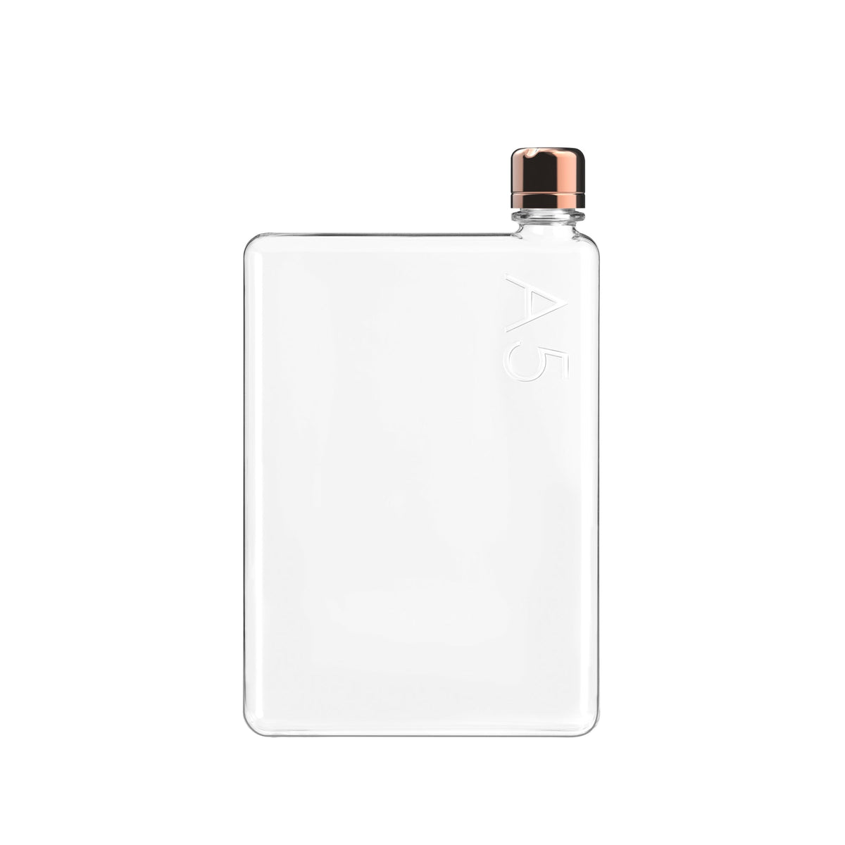 A5 memobottle & Extra Lid (Polished Copper) memobottle™