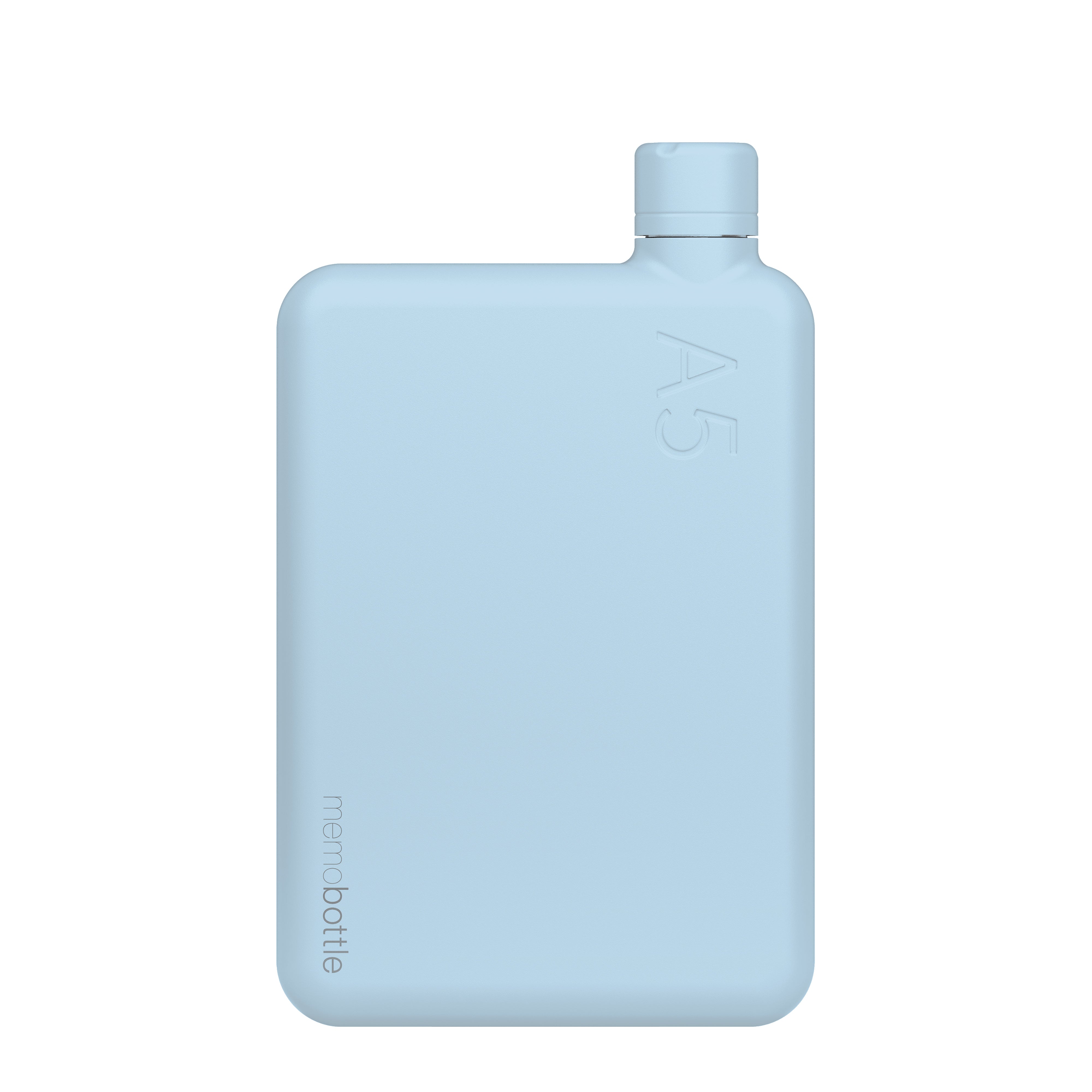 A5 memobottle (Stainless Steel) - Powder blue