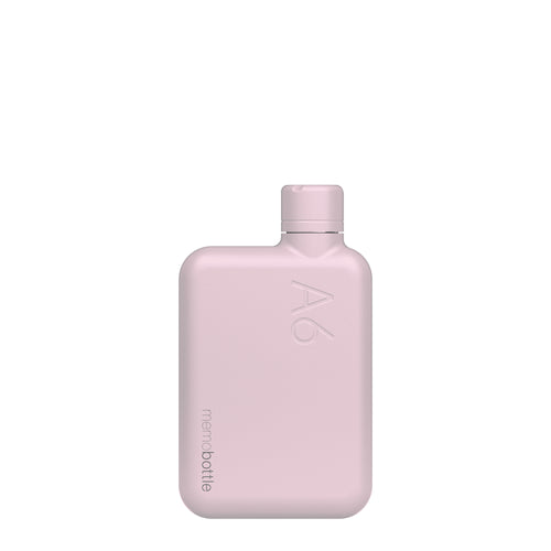 A6 memobottle (Stainless Steel) - Pink Salt