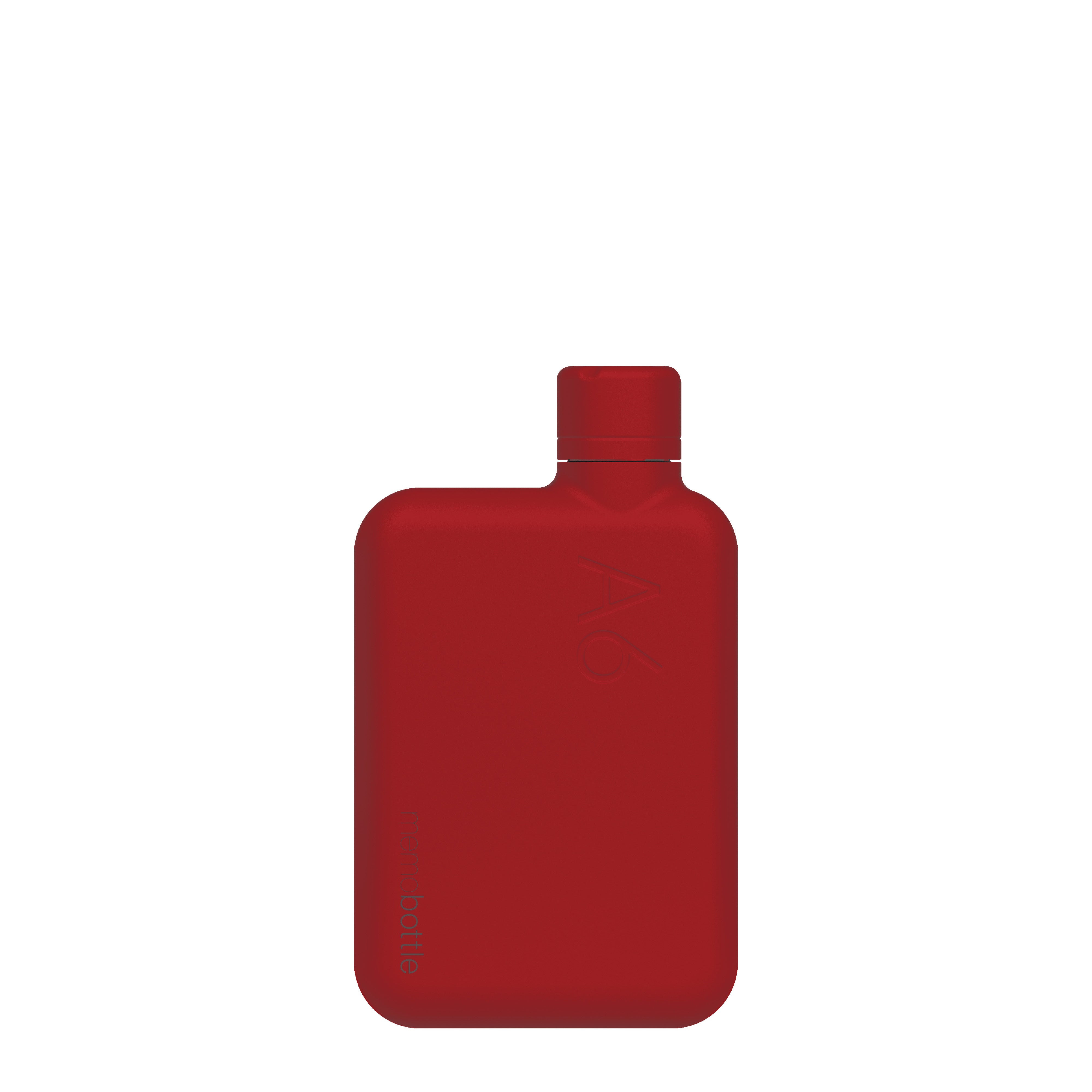 A6 memobottle (Stainless Steel) - Red