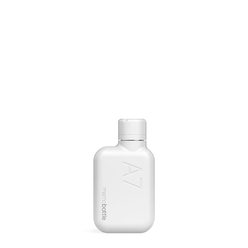 A7 memobottle (Stainless Steel) - White