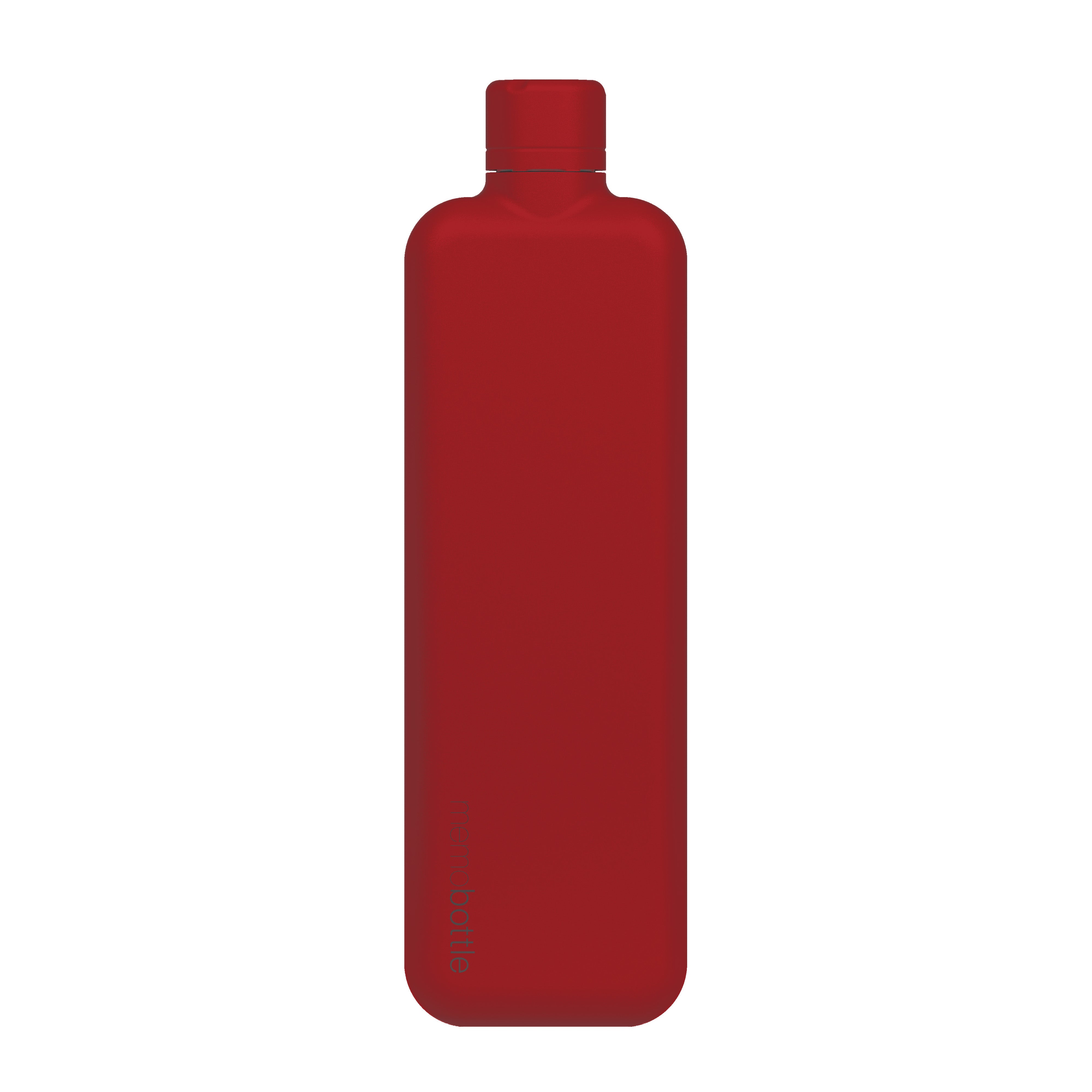 Slim memobottle (Stainless Steel) - Red
