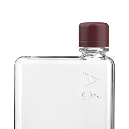 Coperchio In Metallo Per Memobottle - Colore Wild Plum, Acciaio Inox, A Tenuta Stagna